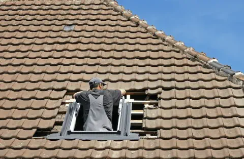 Pose de velux - Le Boullay-Mivoye